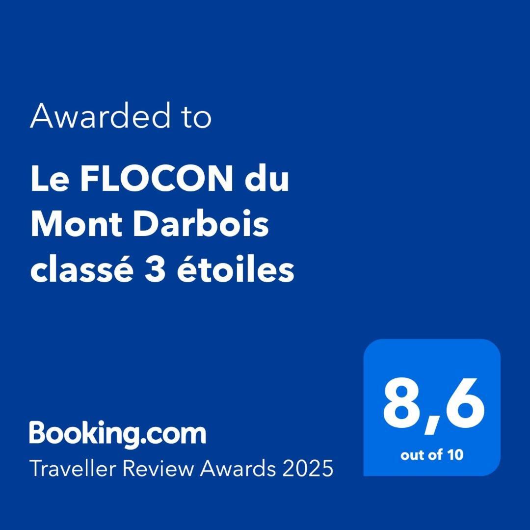 Le FLOCON du Mont Darbois classé 3 étoiles Megève Esterno foto
